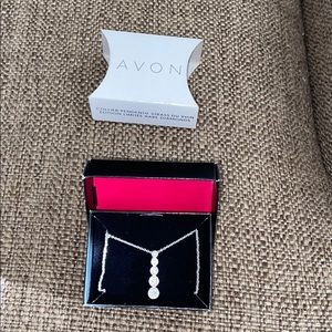 Limited Edition Avon Rhinestone Drop Necklace